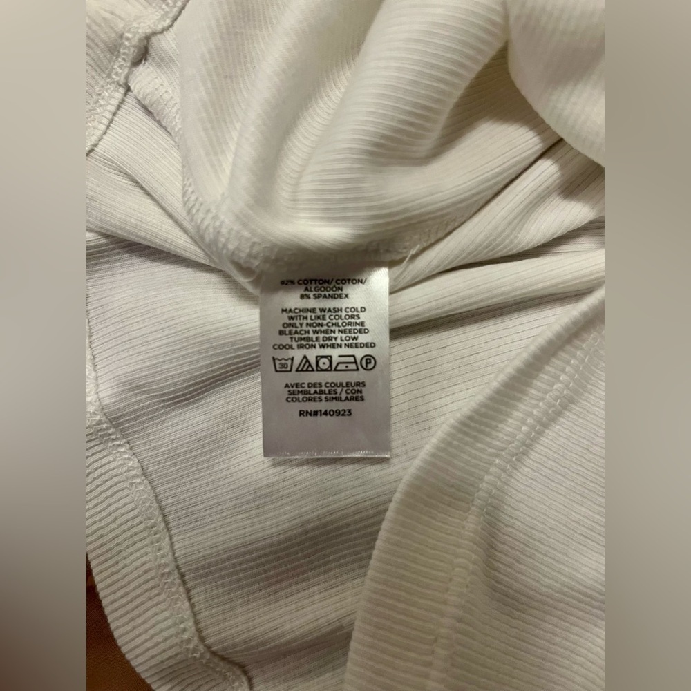 LOFT Ribbed Off the Shoulder Top - Picture 5 of 7